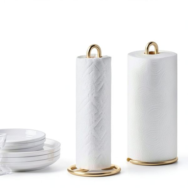 Paper Towel Holder Spectrum Chrome Countertop Dispenser 12.5"-3