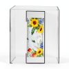 Clear Bathroom Paper Towel Dispenser Cq acrylic Trifold Holder-2
