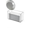 Clear Bathroom Paper Towel Dispenser Cq acrylic Trifold Holder-6