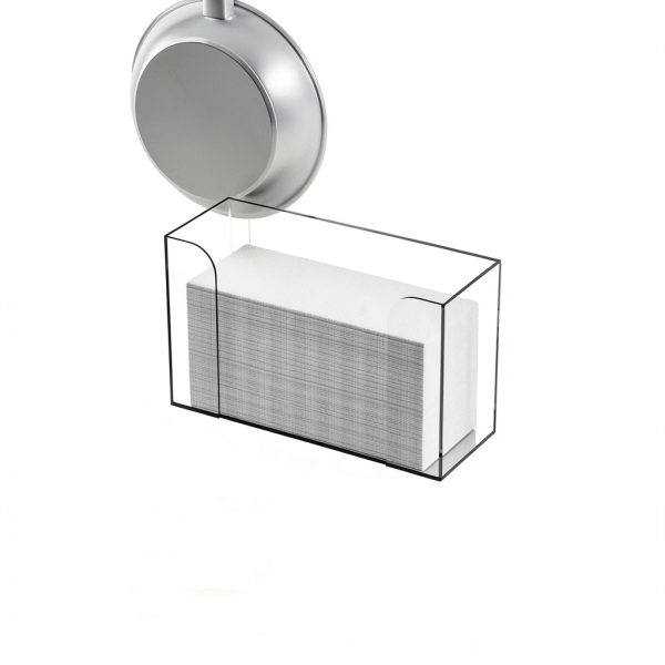 Clear Bathroom Paper Towel Dispenser Cq acrylic Trifold Holder-6