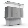 Acrylic Wall Mount Paper Towel Dispenser by Cq acrylic 10.3×6.3in-0